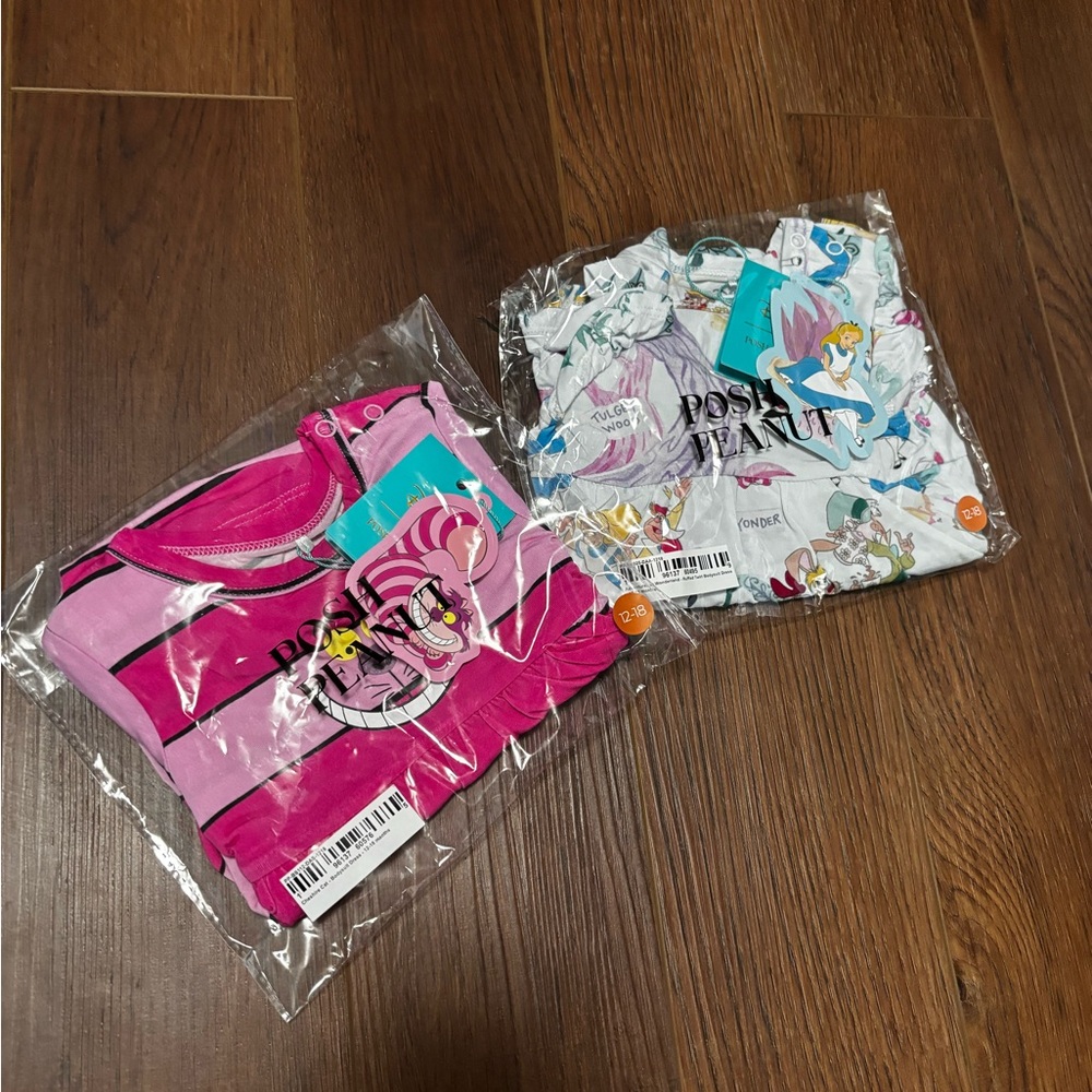 Cheshire & Alice bodysuit dress Posh Peanut 12-18m